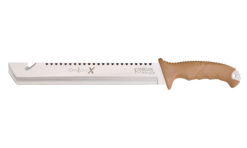 Camillus Carnivore X 18" Machete - Tan