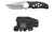 Camillus Comb Black Fixed Blade Knife