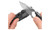 Camillus Comb Black Fixed Blade Knife