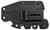 Camillus Comb Black Fixed Blade Knife
