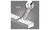 Camillus Swedge Gray Fixed Blade Knife
