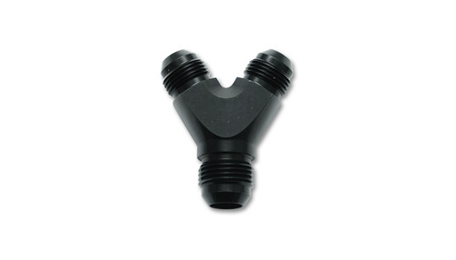 Vibrant Performance Y Adapter Fitting; Size: -4AN In x -4AN x -4AN Out