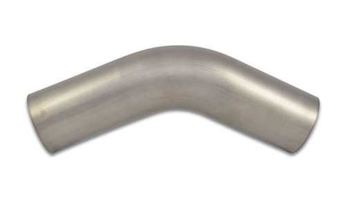 Vibrant Performance 3" O.D. Titanium 45 Degree Mandrel Bend, 4" CLR