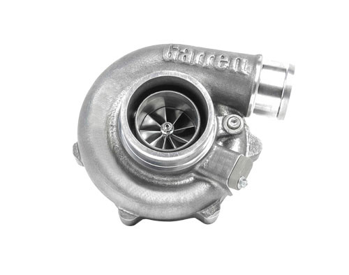 Garrett G25-550 Turbo Assembly, Wastegated Turbine Housing V-Band/V-Band, A/R 0.72
Horsepower: 350 - 550HP
Displacement: 1.4 - 3.0L

Garrett® G Series Compressor Aerodynamics for maximum HP. Fully machined Speed Sensor and pressure ports. New Turbine Wheel Aero constructed of MAR-M alloy rated 1055ºC. Stainless Steel wastegated and non wastegated turbine housing option capable of 1050°C. Oil restrictor and water fittings included.

Actuator Included 1.0 Bar

Compressor side: TRIM 65 A/R 0.70

Compressor Air Inlet: Hose 3"

Compressor Air Outlet: Hose 2"

Turbine side: TRIM 84  A/R 0.72

Turbine Inlet: V-Band 3"

Turbine Outlet: V-Band 3.55"