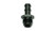 Vibrant Performance Male AN to Hose Barb Straight Adapter Fitting; Size: -6AN Hose Size: 5/16"