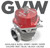 Garrett External Wastegate GVW-45 Red
Features
CFD tested for maximum flow and thermal efficiency
Optimized actuation stability and temperature resistance for superior durability
Replaceable valve and bushing components to increase service life
Robust design for easy diaphragm replacement
Liquid-cooled actuator ports for use on severe applications (up to 52% reduction in body temp)
Anodized aluminum actuator cover
Four Colors: Red | Blue | Black | Silver
Three Sizes: 40mm | 45mm | 50mm
Springs | Fittings | Flanges | V-bands included
Standard Base Pressure: 1 Bar | 14.5 PSI
Maximum Base Pressure: GVW45: 23 PSI | 1.6 Bar
Minimum Base Pressure: 3 PSI | 0.2 Bar