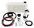 AEM V2 Water/Methanol Injection Kit, HD Controller - Internal MAP with 40psi max, 200psi WM Pump, 5 Gallon Reservoir, Conductive Fluid Level Sensor
Reduces Air Inlet Charge Temps
Water/methanol’s “liquid intercooling” effect on turbo Diesel engines can reduce air charge temps by as much as 100 degrees, and deliver a more oxygen-rich air charge.

Enhances Combustion & Efficiency
In addition to cooling air inlet temps, as the water absorbs heat in the combustion chamber and converts to steam, the steam’s expansion rate increases the mean effective cylinder pressure without causing dangerous pressure spikes. This effective increase in cylinder pressure combined with methanol’s promotion of complete combustion allows your Diesel engine to burn fuel more completely. When fuel is being burned more completely less is wasted, which can increase fuel economy.

REDUCES EXHAUST GAS TEMPERATURES (EGTs)
Because Diesel vehicles using water/methanol injection burn fuel more completely, less un-burnt fuel is present in the exhaust manifold where it can flash ignite to increase EGTs and create particulate matter (soot). Water/methanol injection eliminates this secondary combustion of raw fuel in the exhaust manifold to reduce EGTs by up to 250 degrees, and reduces harmful particulates to extend engine life (and that expensive particulate filter).