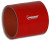 Vibrant Performance 4 Ply Aramid Reinforced Silicone Hose Coupling, 2" I.D. x 3" Long - Red, 4 Ply Reinforced Silicone