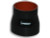 Vibrant Performance 4 Ply Aramid Reinforced Silicone Reducer Coupling, 1.5" ID x 1.75" ID x 3" Long - Black