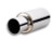 Vibrant Performance TPV Universal Muffler, Polished 4" Round Straight Cut Tip (3" inlet - 17" long)
Muffler Size: 6.25" Round Muffler Body, 10" Long