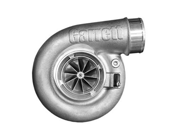 Garrett G42-1200C Compact Turbo Assembly with Turbine Housing V-Band/V-Band A/R 1.15
Horsepower: 475 - 1200HP
Displacement: 2.0 - 7.0L

Garrett® G Series Compressor Aerodynamics (10 blades) for maximum HP. Fully machined Speed Sensor and pressure ports. Turbine Wheel Aero constructed of Inconel super alloy rated 950ºC. Stainless Steel non wastegated turbine housing option capable of 950°C. Oil restrictor and water fittings included.

Compressor side: TRIM 65 A/R 0.90

Compressor Air Inlet: Hose 4" 

Compressor Air Outlet: Hose 3"

Turbine side: TRIM 84  A/R 1.15

Turbine Inlet: V-Band 3.6"

Turbine Outlet: V-Band 4.3"