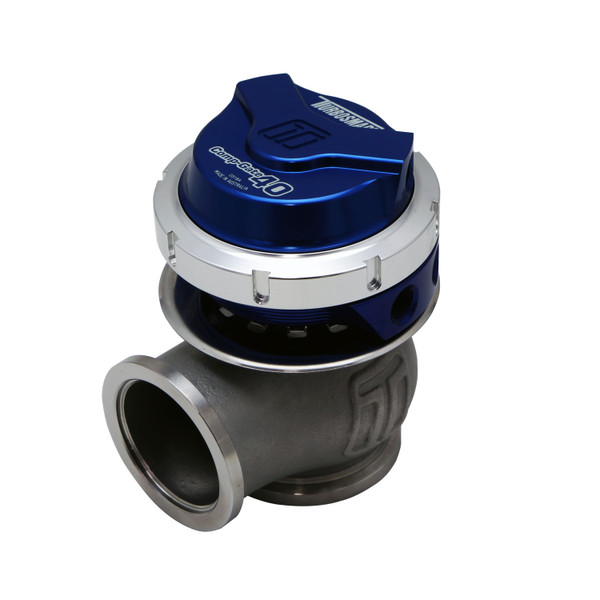 Turbosmart WG40 GenV Compgate 40 14psi Blue
The GenV WG40 CompGate40 External Wastegate is a Motorsport proven, cost effective external wastegate – The largest in the Turbosmart GenV range and the Highest Flowing Wastegate in the World.