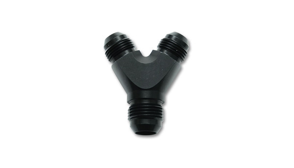 Vibrant Performance Y Adapter Fitting; Size: -6AN In x -6AN x -6AN Out