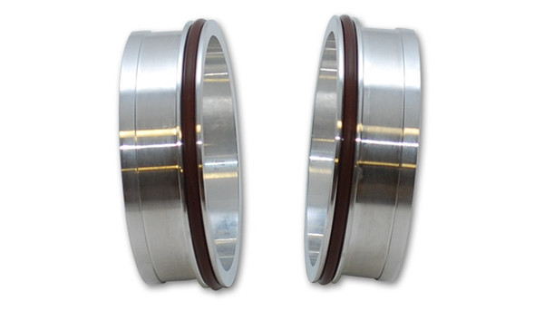 Vibrant Performance Stainless Steel Weld Ferrrules with O-Rings for 2.5" OD Tubing