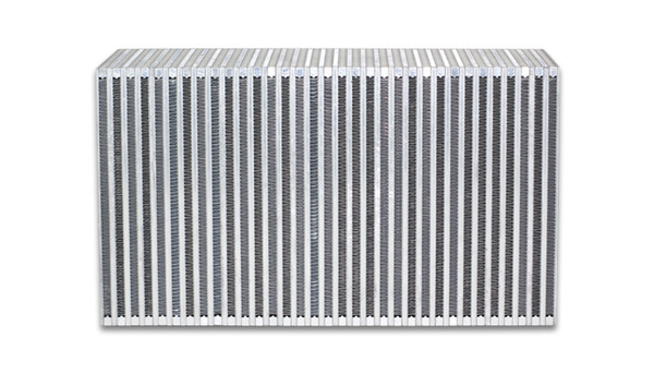 Vibrant Performance Vertical Flow Intercooler; 18"W x 12"H x 6" Thick