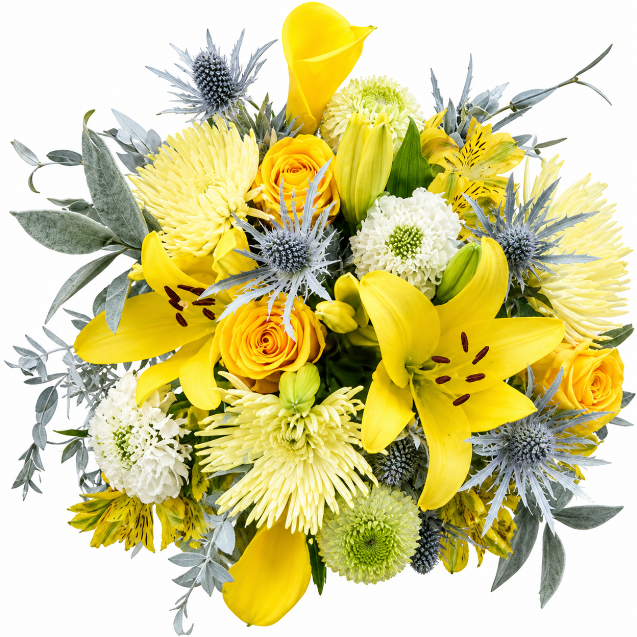 Lemon Drop Farm Fresh Bouquet | Phoenix Flowers