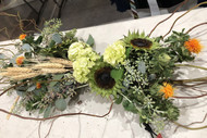 Fall Door Swag Design Class Recap