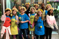 Empowering Junior Girl Scouts with Flower Badge Workshop
