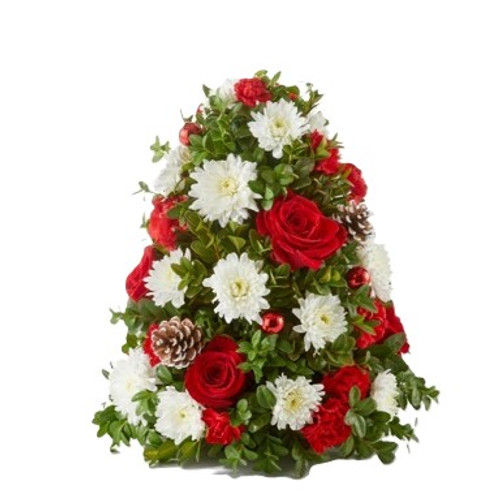 Merry & Bright Boxwood Tree