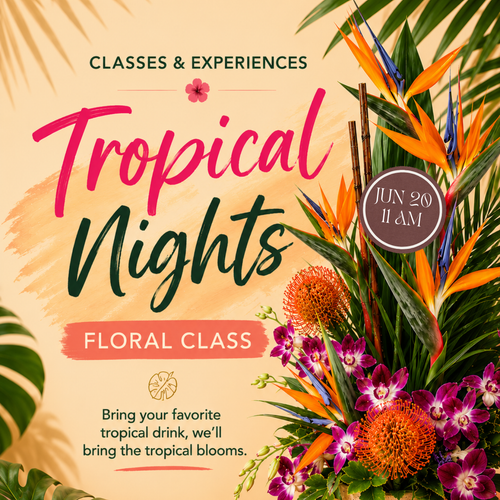 Tropical Escape Floral Experience