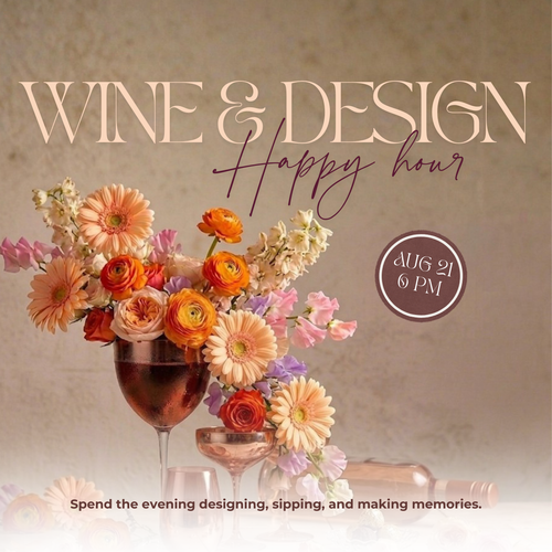 Wine & Design Happy Hour