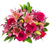 You Make My Heart Bloom farm fresh bouquet with red roses, pink roses, and pink lilies in a vase, Phoenix Flower Market