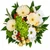 Fresh Vibes Farm Fresh Bouquet with green hydrangea, white gerberas, peach spray roses, and veronica in Phoenix Arizona