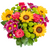 Summer Time Vibes bouquet with sunflowers, roses, poms, and daisies in Phoenix AZ
