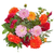 Dahlia Harvest bouquet with 12 mixed dahlias and foliage – Arizona Flower Market Phoenix AZ