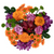 Marigold Jewel bouquet with marigolds, lavender roses, lilies, daisies, and button poms in Phoenix AZ.