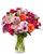 Sienna flower arrangement with orange roses, pink lilies, lavender mums, purple daisies, and carnations in Phoenix Arizona