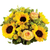 Sol de Girasol Farm Fresh Bouquet with sunflowers yellow roses and greenery Phoenix