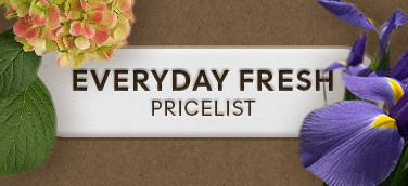 Everyday Fresh Wholesale Pricelist