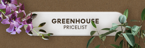 Greenhouse Wholesale Pricelist