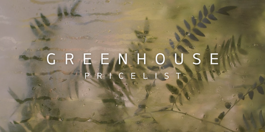 Greenhouse Wholesale Pricelist