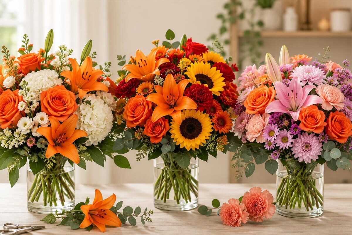 Orange Flowers & Bouquets | Phoenix AZ Local Flower Shops