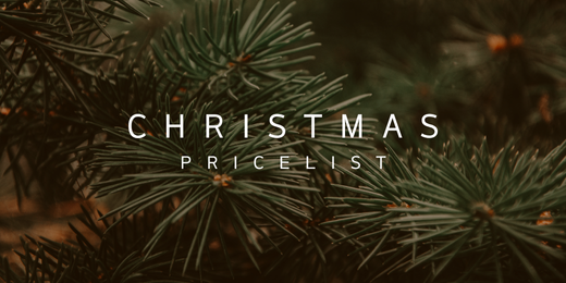 Christmas Price List