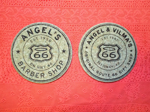 Angel's Route 66 Coaster Set