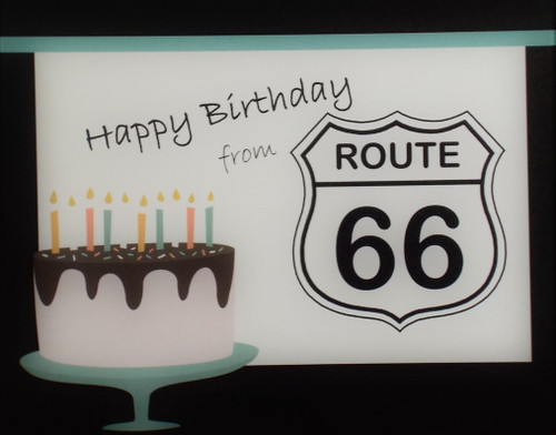 Happy Birthday from Route 66