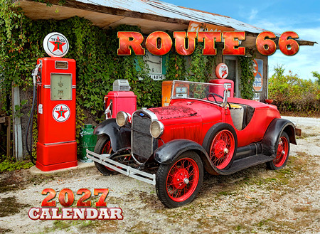 2027 Route 66 Wall Calendar