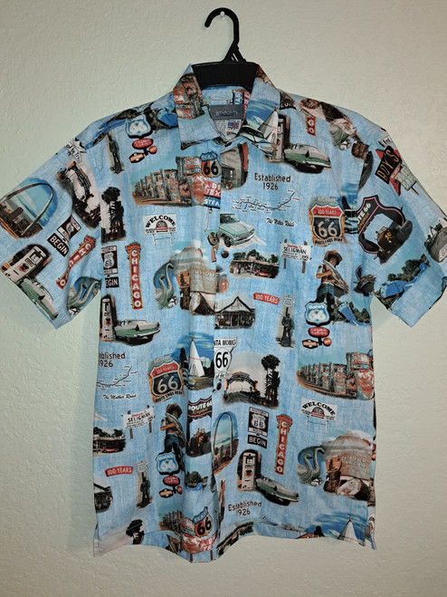Limited Edition Route 66 Centennial Aloha Shirt from High Seas Trading
