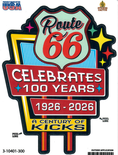 Route 66 Gifts - Route 66 Stickers - Page 1 - The Original Route