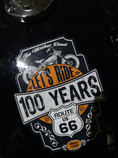 Let's Ride 100 Years sticker