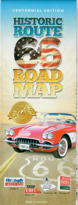 Route 66 Road Map