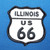 Illinois Route US 66 Patch