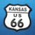 Kansas Route US 66 Patch