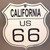 8 State Shield Set - California US 66