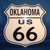 8 state Route 66 shield set: Oklahoma