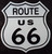 Route US 66 Metal Shield Sign