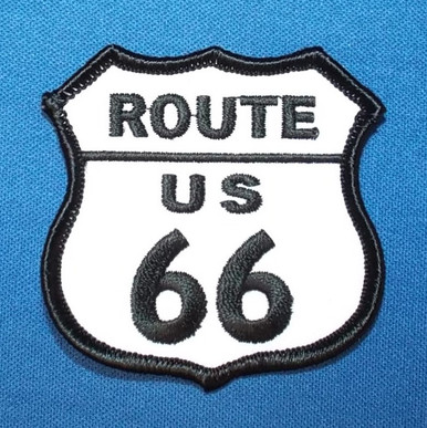 Classic Route 66 Patch - The Original Route 66 Gift Shop